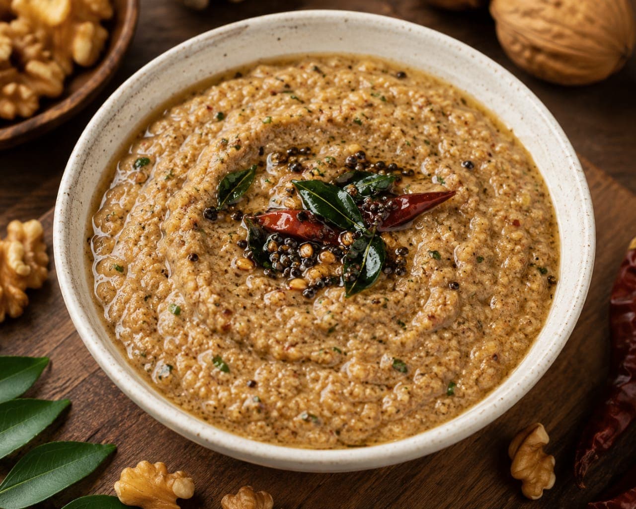 Akhrot (Walnut) Chutney