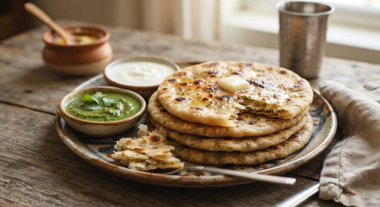 Ajwain Paratha